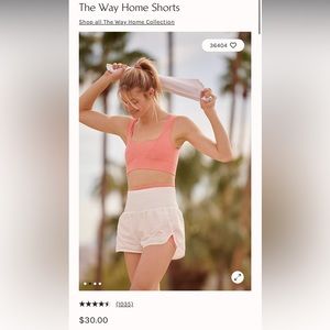 Free People The Way Home Shorts